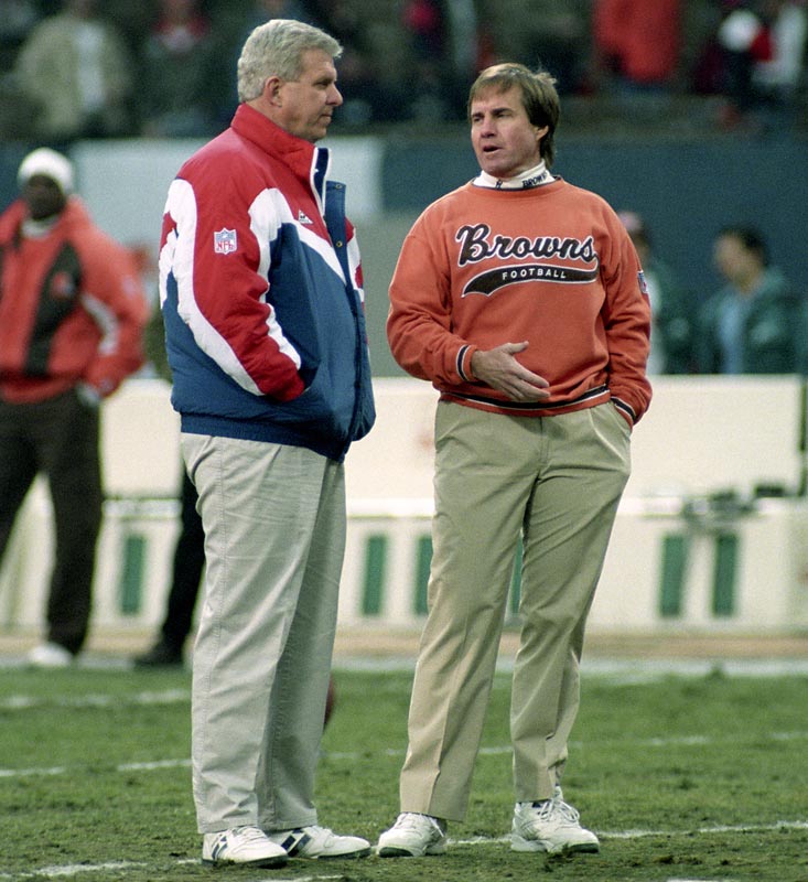 bill belichick with parcells